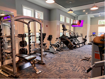 State-of-the-art gym and spin studio